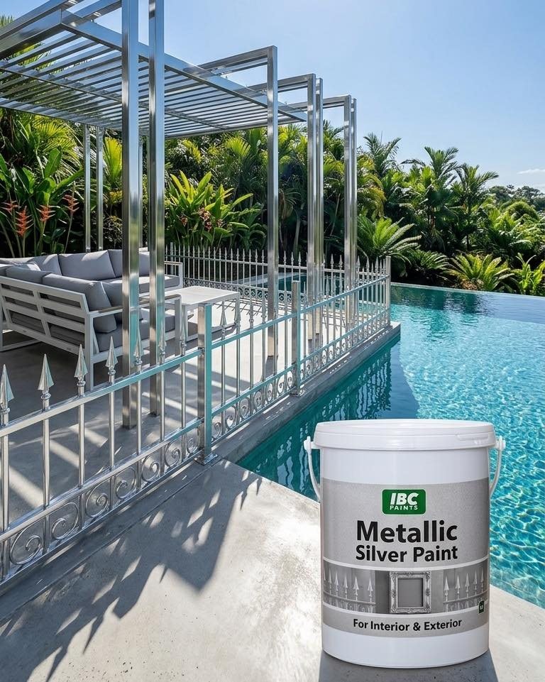 IBC Metallic Silver Paint