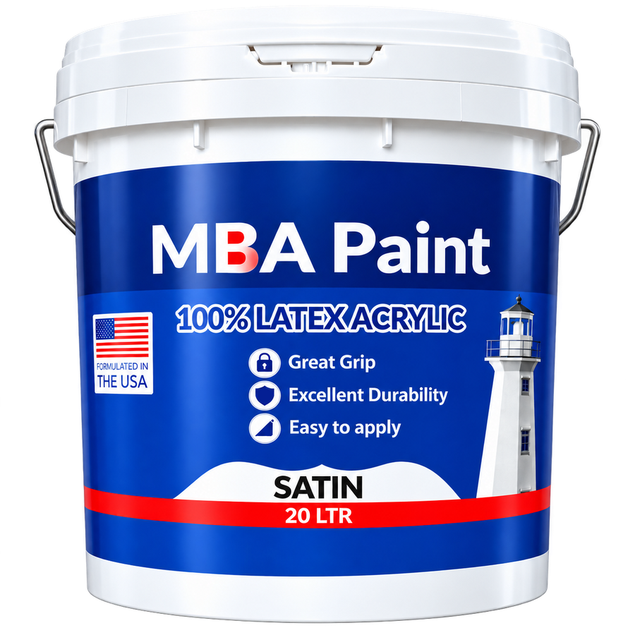 MBA Paint 100% Latex Acrylic — Satin
