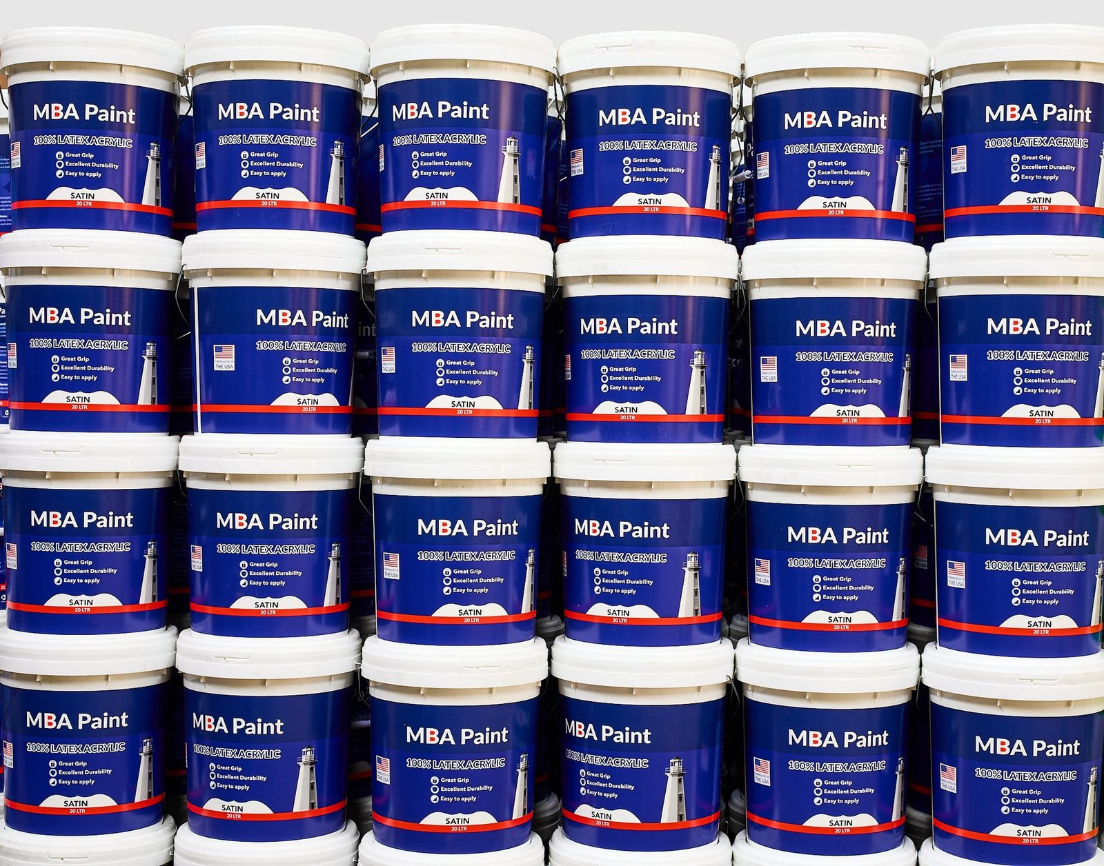 MBA Paint Satin buckets in stock