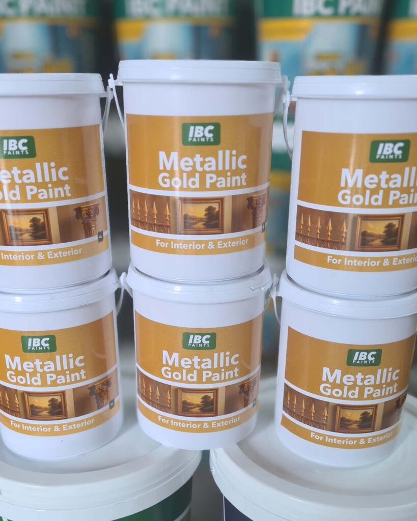 IBC Paints - Metallic Gold Paint